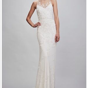 Theia beaded wedding dress (Rachele) ivory